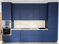 Кухня в Синем цвете